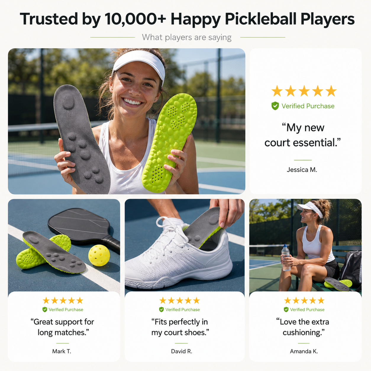 Pickleball Cloud Insoles