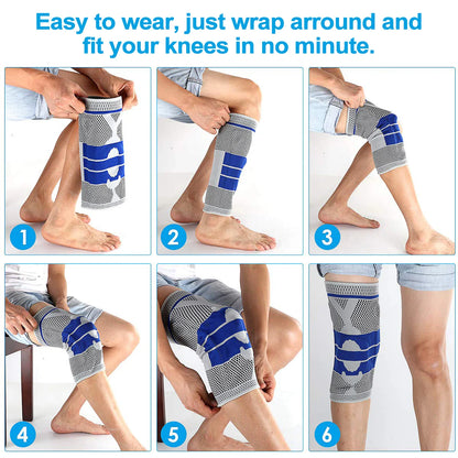 Knee Brace Support Compression Sleeve
